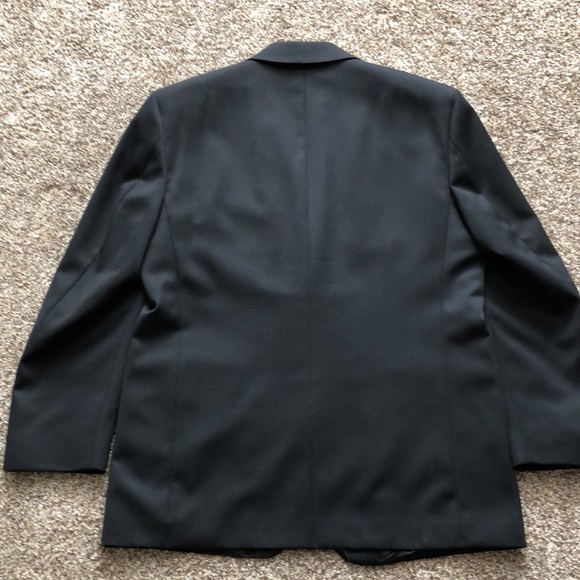 Bank Street Collection men’s black suit jacket size regular 42. - Picture 2 of 8